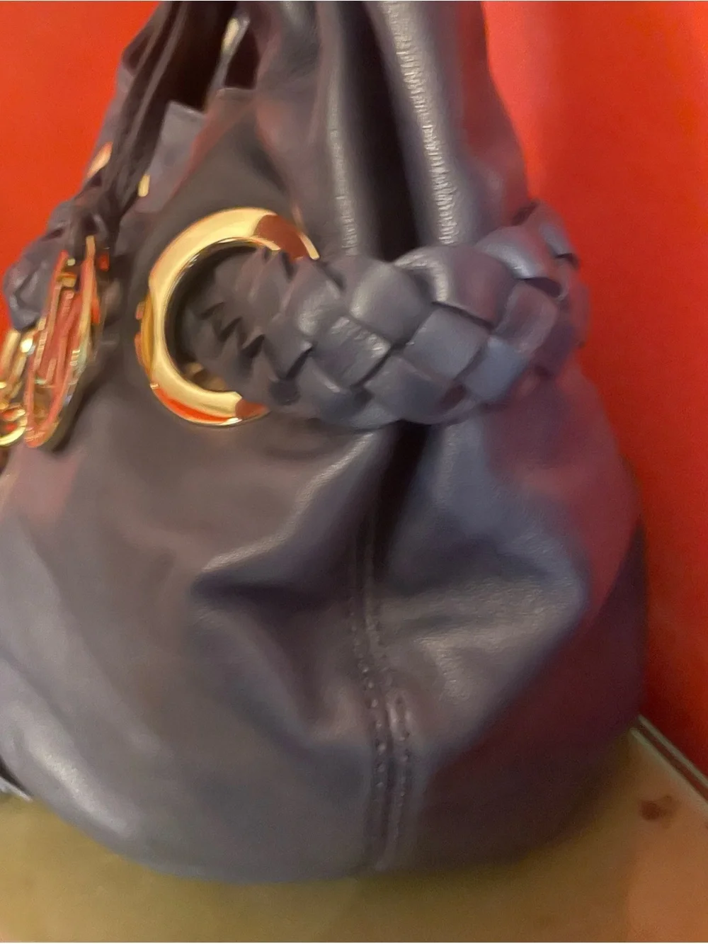 Michael Kors Shoulder Bag Navy